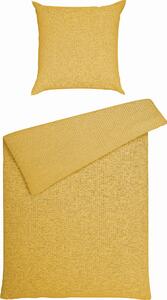 POSTEĽNÁ BIELIZEŇ, seersucker, žltá, 155/220 cm Janine - Online Only bytové doplnky, Online Only