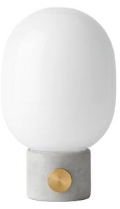 Stolová lampa JWDA Concrete, Light Grey / Brass – Audo Copenhagen