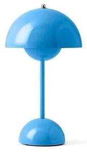 &Tradition - Flowerpot VP9 Portable Stolová Lampa Swim Blue - Lampemesteren