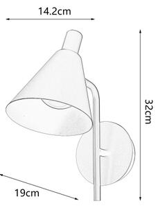 Brilagi - LED Nástenná lampa LUCERA LED/3W/230V žltá