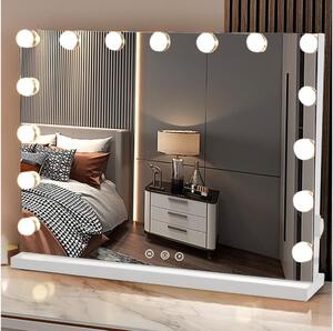 Brilagi - LED stmievateľné make-up zrkadlo HOLLYWOOD LED/15W/230V 3000/4000/6500