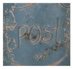 Zelenomodrá poštová schránka Antic Line Lettres Bleue