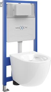 Mexen Fenix Slim, podomietkový modul a závesné WC Lena, biela, 6103322XX00