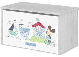 Detská drevená truhla Disney - MICKEY MOUSE