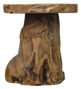 Odkladací stolík z teakového dreva HSM collection Kruk Root