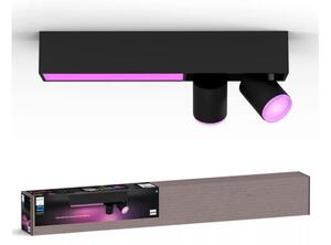 Philips-LED RGBW Stmievateľné bodové svietidlo Hue CENTRIS 2xGU10/4,2W + LED/11W