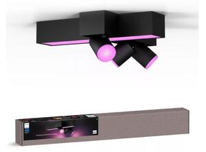 Philips-LED RGBW Stmievateľné bodové svietidlo Hue CENTRIS 3xGU10/4,2W + LED/11W