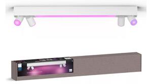 Philips-LED RGBW Stmievateľné bodové svietidlo Hue CENTRIS 4xGU10/4,2W + LED/11W
