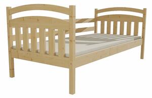 Detská posteľ z masívu 180x80cm so zásuvkou - DP016
