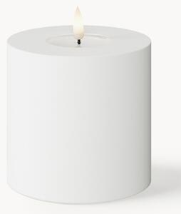Ručne vyrobená exteriérová LED sviečka Real Flame, V 10 cm