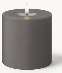 Ručne vyrobená dlhá LED sviečka Real Flame, V 10 cm