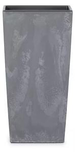 Plastový kvetináč DURS300E 30 cm - tmavosivá