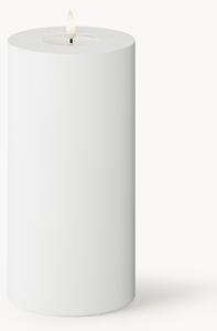 Ručne vyrobená exteriérová LED sviečka Real Flame, V 20 cm