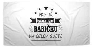 Sablio Uterák Pre tú najlepšiu babičku - 30x50 cm