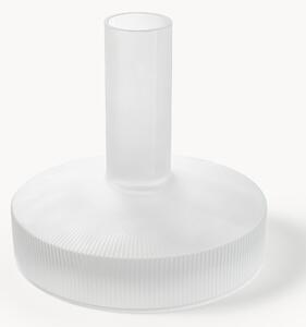 Ručne fúkaný dekantér s reliéfom Ripple, 1,1 l