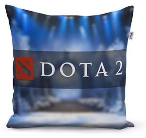 Sablio Vankúš DOTA 2 Modrá - 40x40 cm