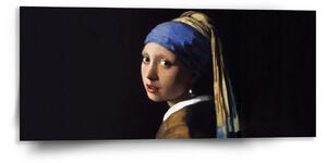 Sablio Obraz Dievča s perlou - Johannes Vermeer - 110x50 cm