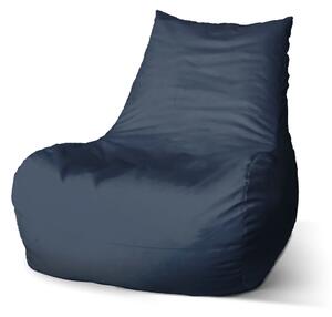 Sablio Sedací vak Bean Tmavomodrá - 100 x 90 x 45 cm