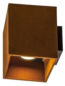 SLV - Rusty® Up/Down Square Vonkajšie Nástenné Svietidlo 3000/4000K Rust - Lampemesteren