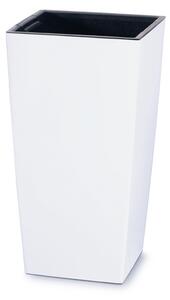 Plastový kvetináč DURS225 22,5 cm - biela