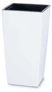 Plastový kvetináč DURS200 20 cm - biela