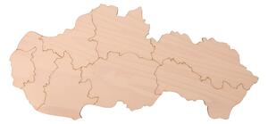 ČistéDrevo Drevená mapa Slovenska