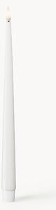 Ručne vyrobené dlhé LED sviečky Real Flame, V 28 cm, 2 ks