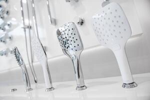 Ravak - Vaňový set - ručná sprcha 3 funkcie, hadica, držiak malý - chróm / biela