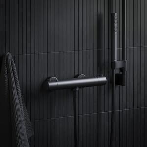 Ravak - Tyč s posuvným držiakom sprchy Chrome - čierna