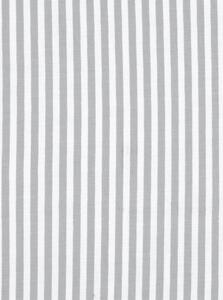 Sivo-biele bavlnené obliečky na jednolôžko Kjana Lorena, 135 x 200 cm