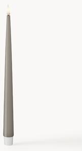Ručne vyrobené dlhé LED sviečky Real Flame, V 28 cm, 2 ks