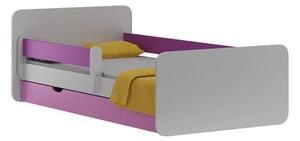 Detská posteľ so zásuvkou VIOLET 140x70 cm