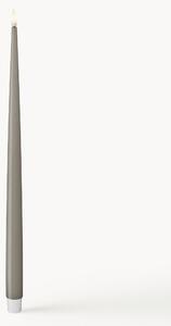 Ručne vyrobené dlhé LED sviečky Real Flame, V 38 cm, 2 ks