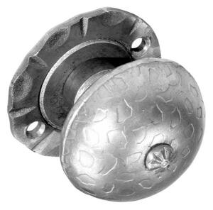 Ozdobná kovaná kľučka - guľa 63.018 pre dvere, bránku a bránu