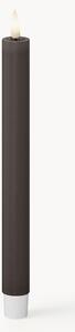 Ručne vyrobené dlhé LED sviečky Real Flame, V 24 cm, 2 ks