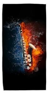 Sablio Uterák Ohnivý saxofón - 30x50 cm