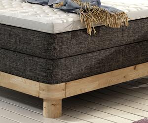 Boxspring posteľ massiv wood NANCY