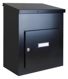 DOLS Parcel Box 04 RAL9005 - poštová schránka na balíky, pre montáž na stenu, čierna