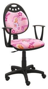 MAXMAX Detská otočná stolička MIA - GIRL