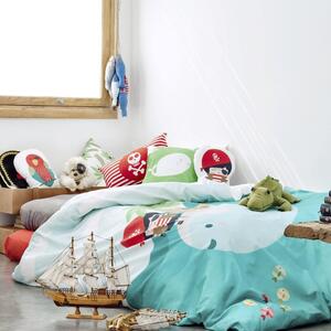 Detské obliečky z čistej bavlny Happynois Pirata, 140 × 200 cm