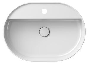 Ravak - Umývadlo Ceramic 550 O Slim Shelf - biela