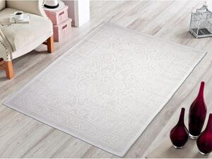 Krémovobiely bavlnený koberec Vitaus Osmanli, 80 × 150 cm