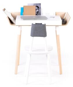 Biely písací stôl s 1 zásuvkou EMKO My Writing Desk
