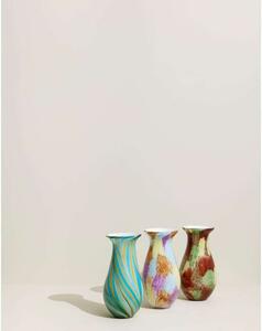 Hübsch - Kaleido Vase Blue/Yellow Hübsch - Lampemesteren