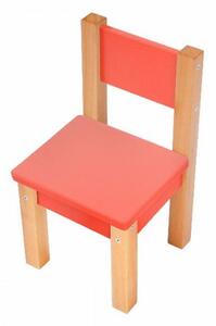 Detská stolička Cathy - červená