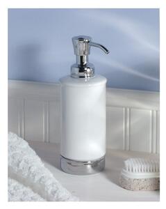 Biely zásobník na mydlo s pumpičkou iDesign York