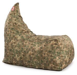 Tuli Sedací vak Kanoe Snímateľný poťah - Polyester Vzor Woodland Green