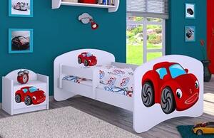 Detská posteľ bez šuplíku 180x90cm RED CAR