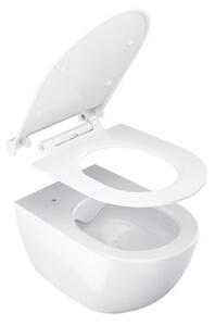 Ravak - WC sedátko Uni Chrome Slim - biela