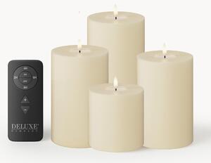 Ručne vyrobené LED sviečky s diaľkovým ovládaním Real Flame, 5 ks